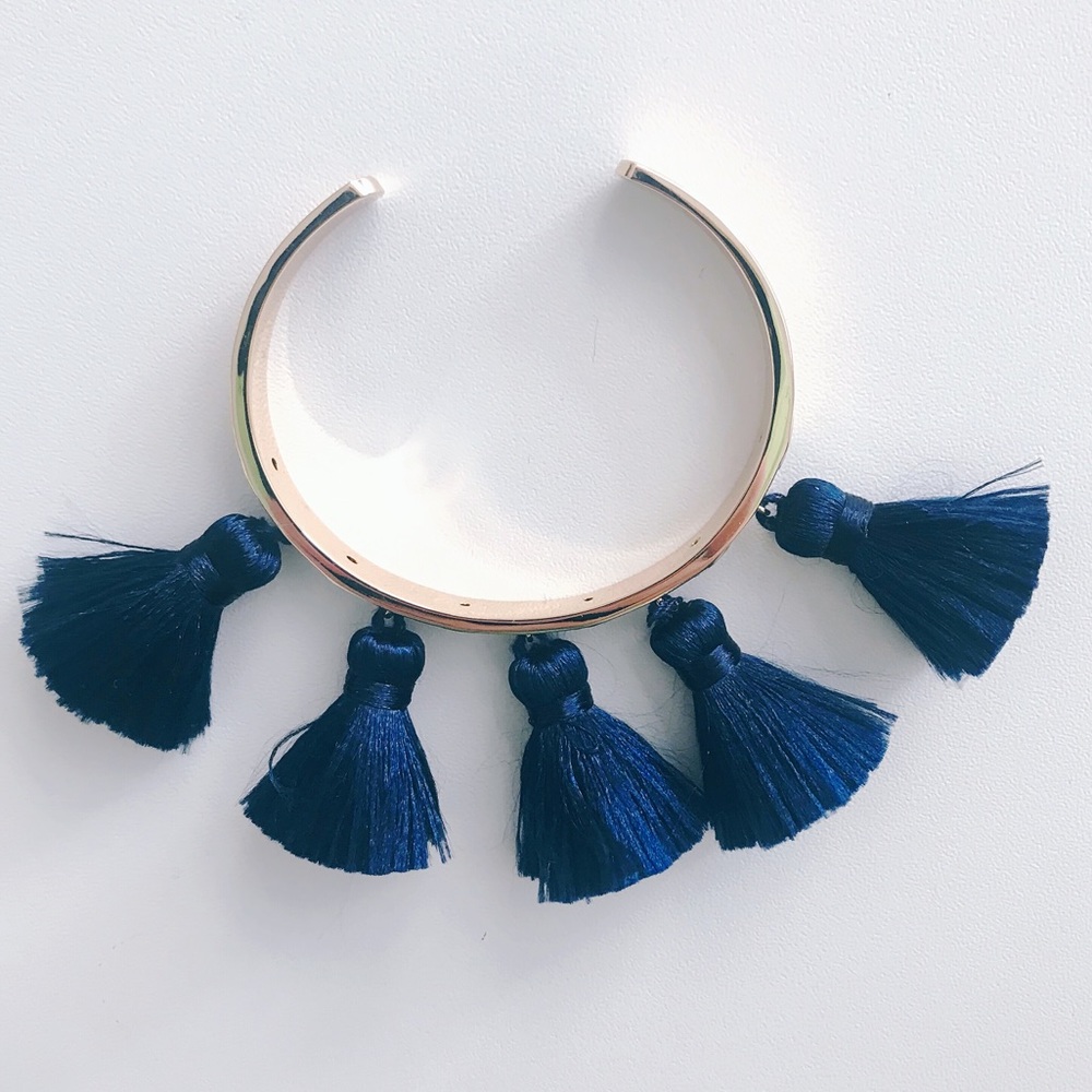 Melanie Auld for Anthropology Tassel Bracelet
